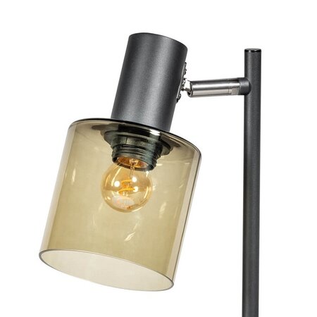 ETH Modern tafellamp Sledge Ø20 cm met groen glas