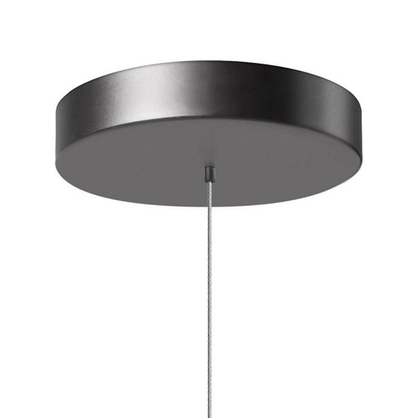 ETH Modern - Hanglamp - 1 lichts - smoke glas - Ø13 cm - Gary