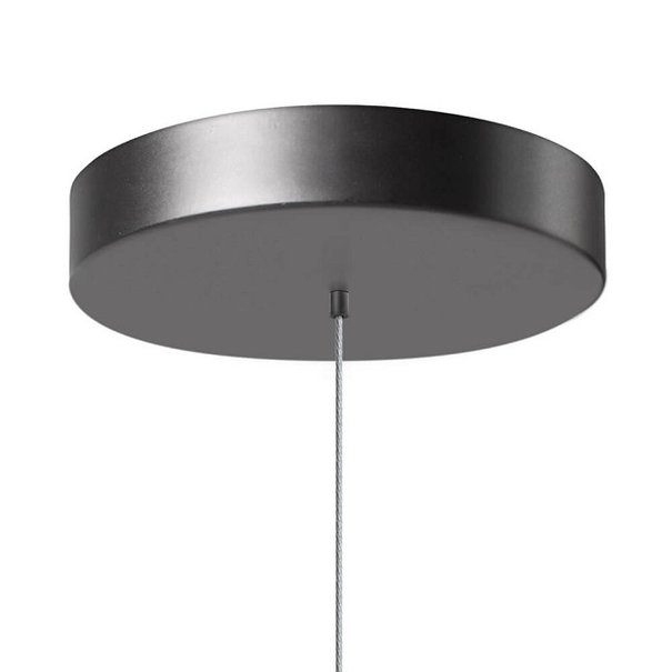 ETH Modern - Hanglamp - 1 lichts - helder glas - Ø13 cm - Gary