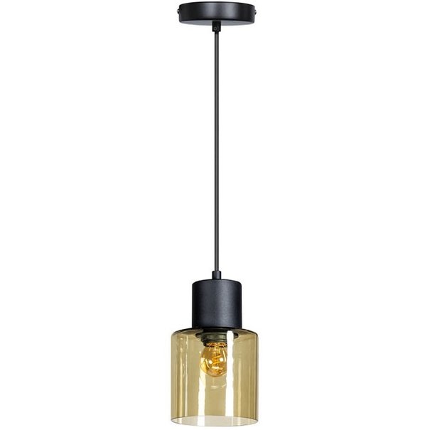 ETH Modern - Hanglamp - 1 lichts - Ø12 cm - Sledge Glass Green