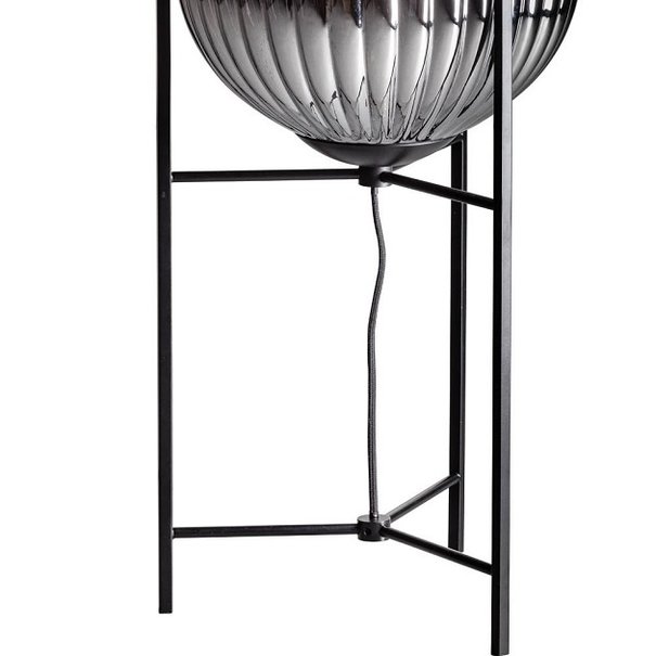 ETH Industrieel - Tafellamp - 1 lichts - Smoke - Ø30 cm - Glamm