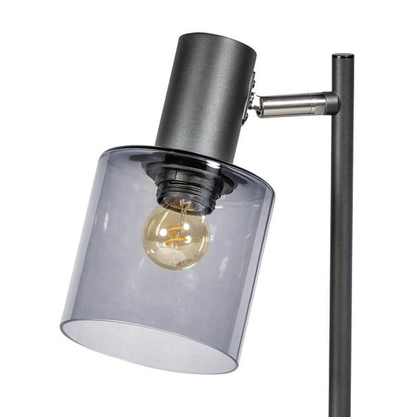 ETH Modern - Tafellamp - Ø20 cm - Sledge Glass Smoke