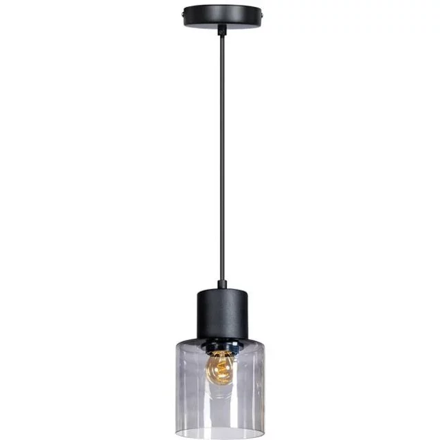Hanglamp Sledge 1-lichts Smoke