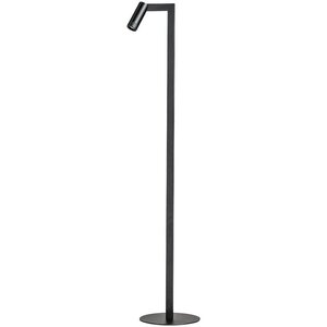 ETH Moderne vloerlamp Miller 1-lichts zwart goud