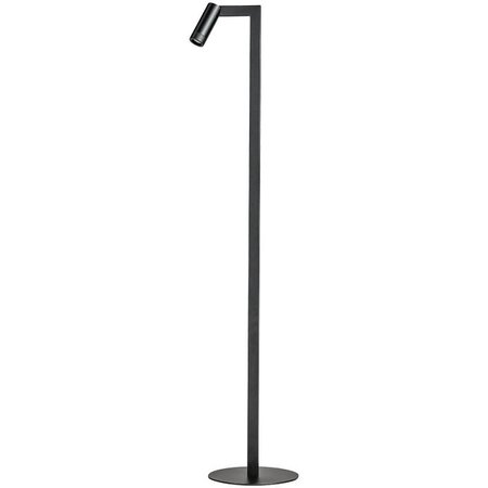 ETH Moderne vloerlamp Miller 1-lichts zwart goud