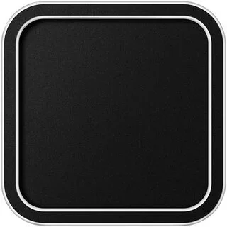 Plafondlamp Lois vierkant LED 24W zwart 3 standen