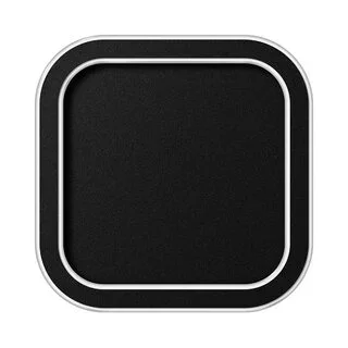 Plafondlamp Lois vierkant LED 15W zwart 3 standen