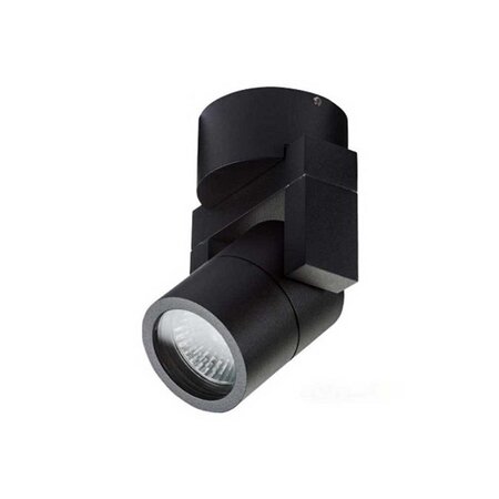 Artdelight Modern wandlamp Single 1-lichts kantelbaar zwart