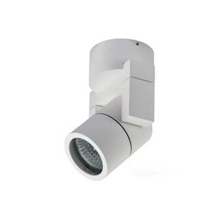 Wandlamp Single 1-lichts wit kantelbaar