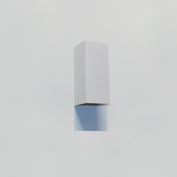 Artdelight Moderne - Wandlamp - 2 lichts - Wit - Up & Down - Dante