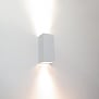 Moderne - Wandlamp - 2 lichts - Wit - Up & Down - Dante