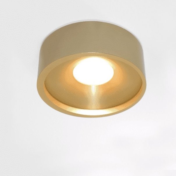 Artdelight Moderne - Plafondlamp - 1 lichts - Goud - Ø14cm - Orlando