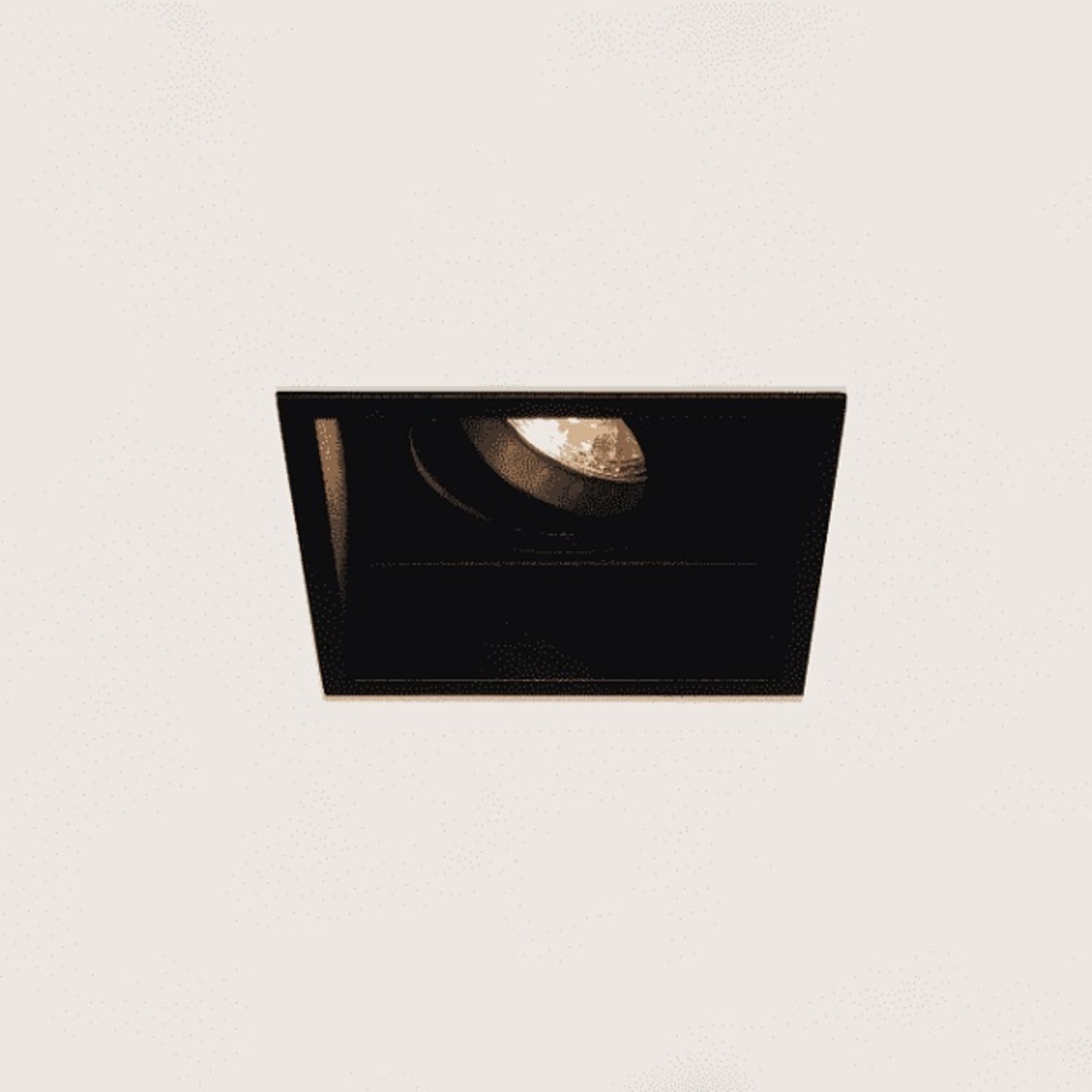 Silicium ontsnappen pin Moderne - Inbouwspot - 1 lichts - Zwart - Vierkant - Rex