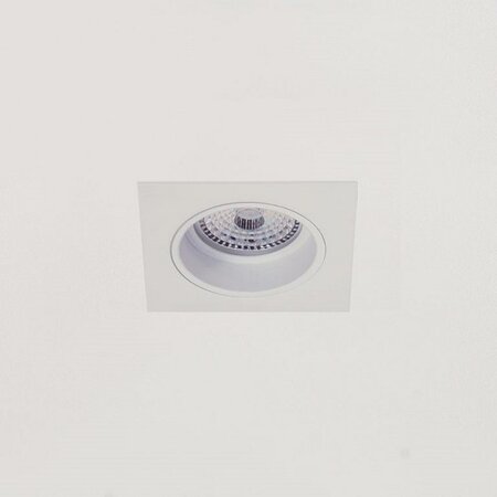 Artdelight Moderne Inbouwspot Venice 1-lichts vierkant wit