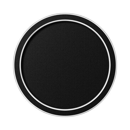 ETH Modern plafondlamp Lois LED 24W rond zwart 3 standen