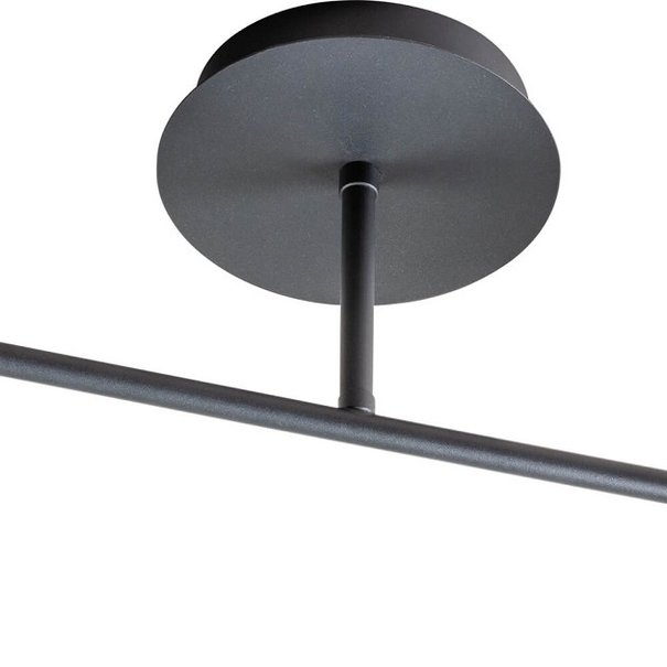 ETH Moderne - Plafondlamp - 2 lichts - Smoke - Davina
