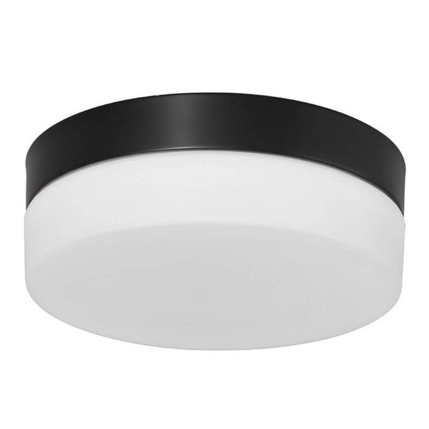 Mexlite Modern - Plafondlamp - Rond - Zwart - 30 cm - Ikaro