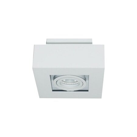 Artdelight Moderne opbouwspot Bosco 1-lichts wit