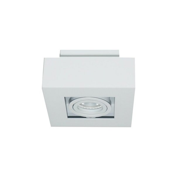 Artdelight Moderne - Opbouwspot - 1 lichts - Wit - Bosco