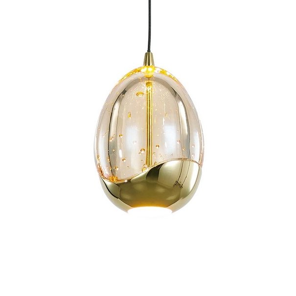 Highlight Modern - Hanglamp  - zwart - 1-lichts - Golden Egg
