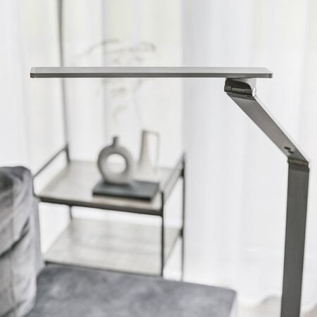 Steinhauer Modern vloerlamp Serenade LED 1-lichts staal
