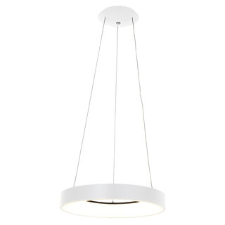 Hanglamp Ringlede Ø48 cm wit