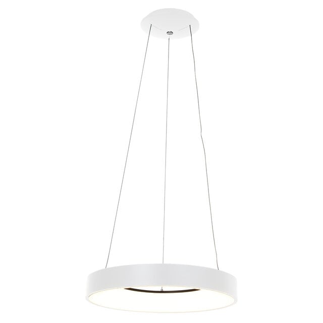 Hanglamp Ringlede Ø48 cm wit