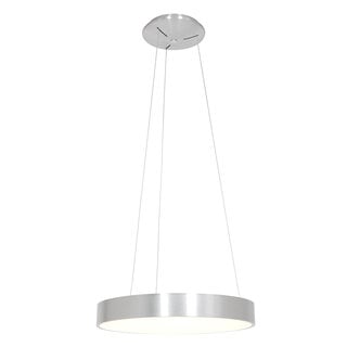 Hanglamp Ringlede Ø48cm zilver