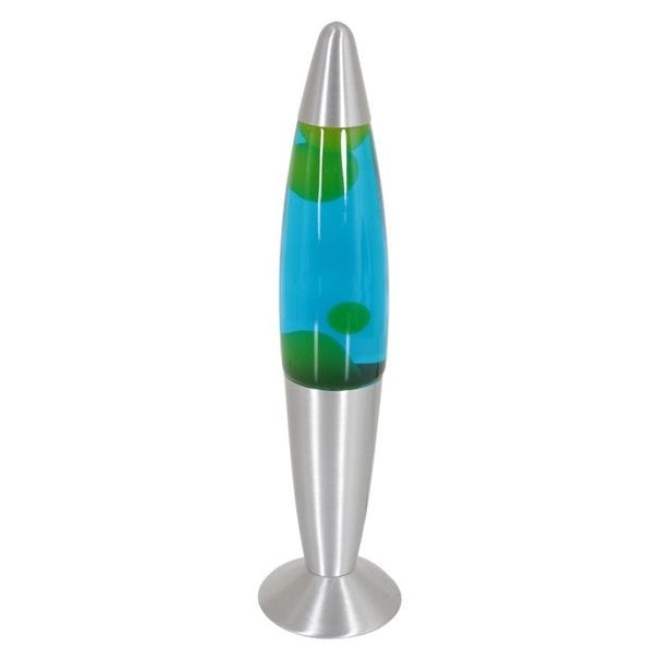 Mexlite Modern - Lavalamp - 1 lichts - Staal - Volcan Yellow
