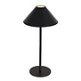 Moderne - Tafellamp - 1 Lichts - Zwart - Oplaadbare  - Ancilla