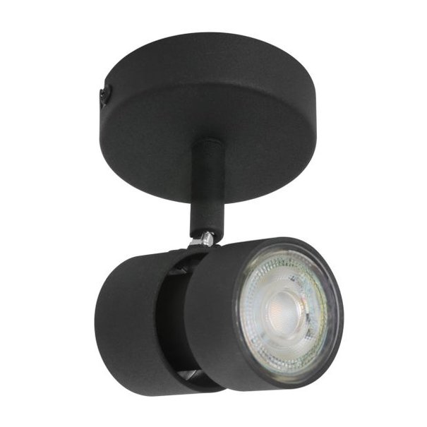 Steinhauer Moderne - Plafondlamp - 1 Lichts - Zwart - Natasja
