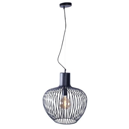 Freelight Moderne Industriële hanglamp Arraffone Ø55 cm zwart