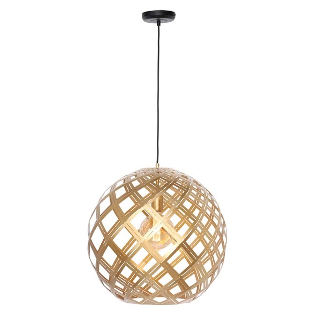 Dicteren salon huiswerk Moderne - Design - Trendy - Hanglamp - 1 Lichts - 50 cm - Goud - Emma