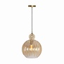 Design - Hanglamp - Amber Glas - 32 cm - Gloriana