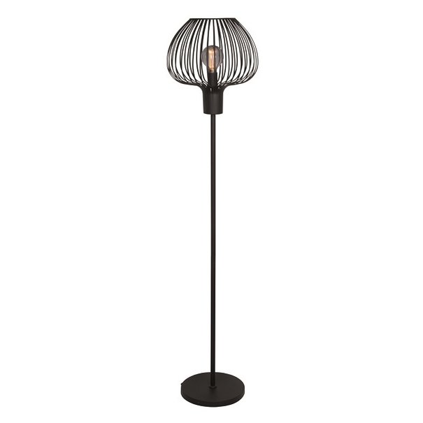 Freelight Moderne - Industriële - Vloerlamp - Ø38 cm - Zwart - Arraffone