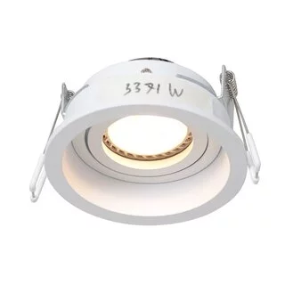 Inbouwspot Pélite 1-lichts wit 10 cm