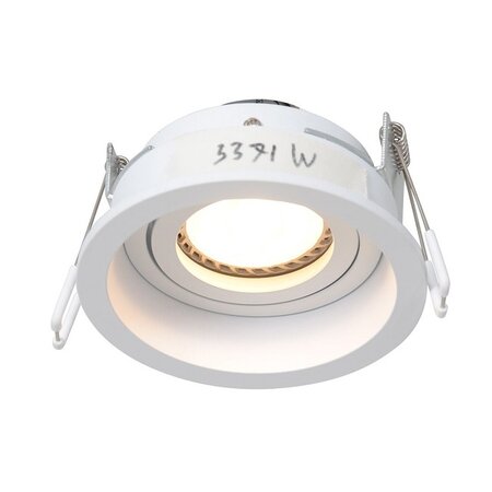 Steinhauer Modern Inbouwspot Pélite 1-lichts 10 cm wit