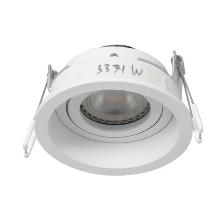 Steinhauer Modern Inbouwspot Pélite 1-lichts 10 cm wit