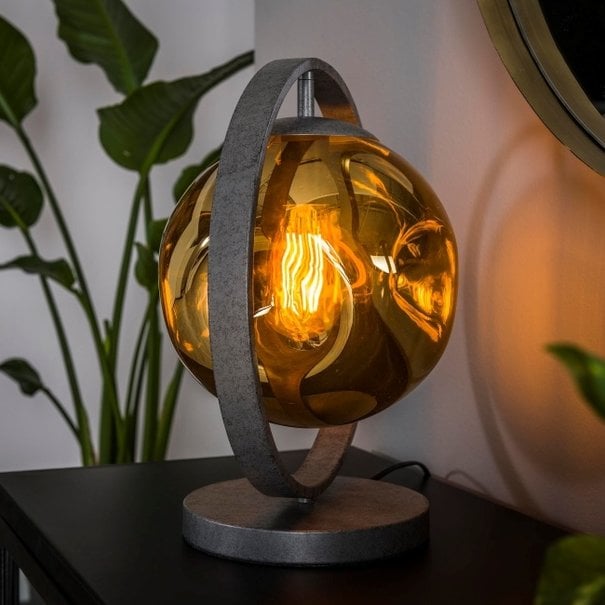 BelaLuz Design - Modern - 1 Lichts - Tafellamp - Gekleurd Glas - Mira