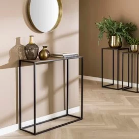 Haltafel Magma brons antiek 75 cm