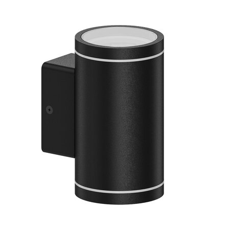 Calex Moderne buiten wandlamp RGB Smart Mesh Calex zwart