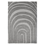 Vloerkleed - Carpet - Grijs - 200 x 300 cm - Maze