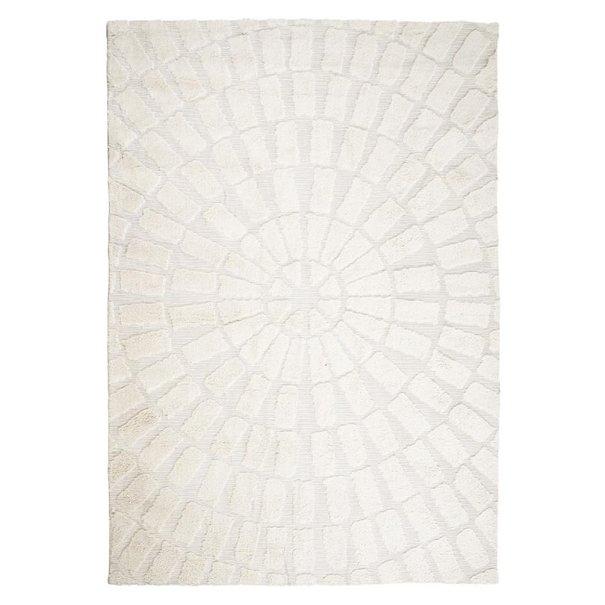 By Boo Vloerkleed - Carpet - Off-white - 200 x 300 cm - Sunburst