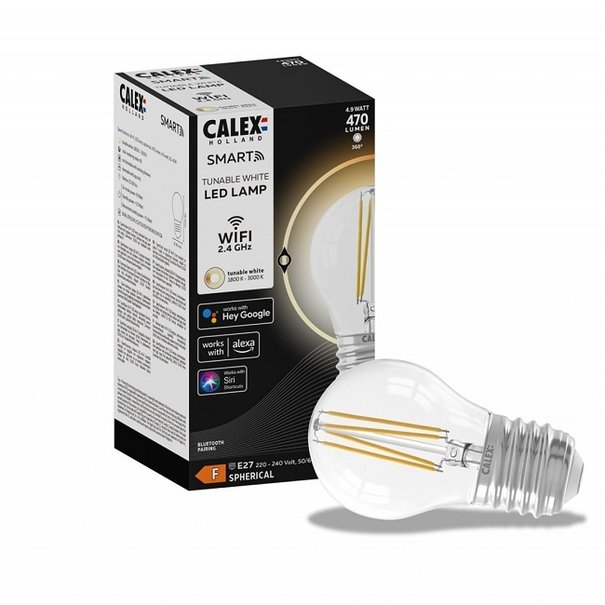 Calex Smart LED 4.9W bol 4,5 cm