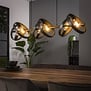 Moderne - Industriële  - Hanglamp - 6 Lichts - Charcoal - Hera