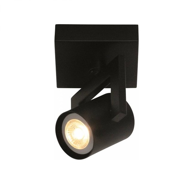 Freelight Moderne - Opbouwspot - Zwart - 1 lichts - Valvoled