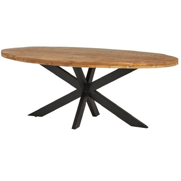 Eetkamertafel - ovaal - mango hout - 210cm - Peru