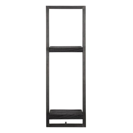 Shelfmate Type D 75 x 25 x 25 cm charcoal teakhout