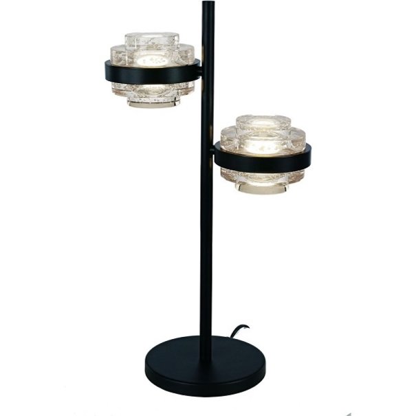 Highlight Moderne - Design - Tafellamp - 2 Lichts - Transparant - Dynasty