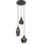 Modern - Design - Hanglamp - Smoke - 3 Lichts - Cambio